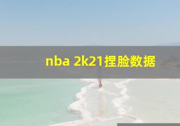 nba 2k21捏脸数据